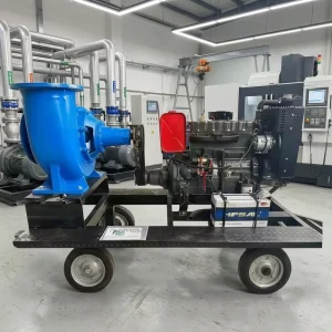 Single Electric High Pressure Large Flow Mixed Flow Booster Pump OEM ODM Customizable for Factory Cooling Mine Drainage