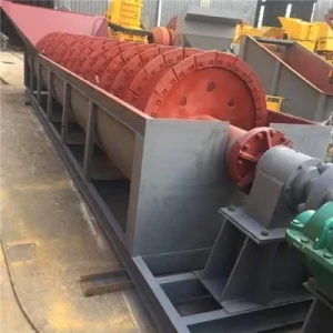 Single Shaft Portable Mine Washing Machine Log Washer