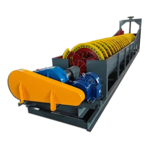 Single Spiral Classifier Gold Ore Spiral Washing Machine Hydraulic Ore Beneficiation Machine Mineral Processing Production Line