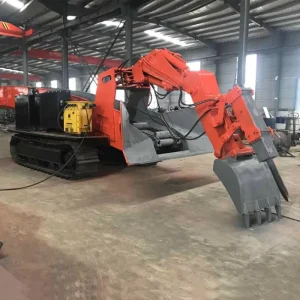 Slag Raking Machine Big Slope Crawler Mucking Loader Mining Tunnel Dig Slag Machine Underground Mucking Machine