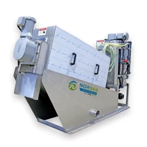 Sludge Dehydrator Volute Dewatering Press Sludge Thickener and Dewatering for Excess Sludge Treatment
