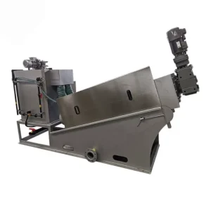 Sludge Thickening Dewatering Machine Volute Screw Sludge Dewatering Machine for Treating Organic Matter
