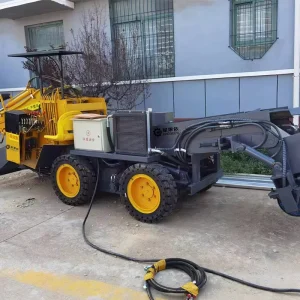 Small Electric Wheel Mucking Loader Low Noise Compact Design for Narrow Tunnels Underground Mines 2800kg