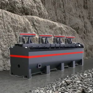 Small Gold Mining Extraction Flotation Separator Machinery Equipment with Motor Bearing High Recovery Rate