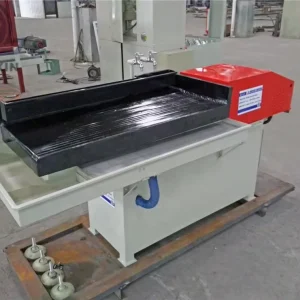 Small Gold Shaker Table High efficiency Gravity Separator with Motor PLC 0.5 1t h Capacity 380V Customizable Voltage