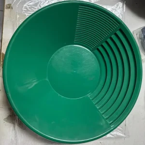 Small Hand cranked Ore Gold panning Tray High efficiency Gold picking Equipment Sand gold Screening Washing Pan Portable