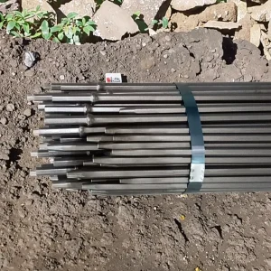 Small Hole Drilling H22 Taper Drill Rod Hollow Steel for Tunneling Rock Blasting