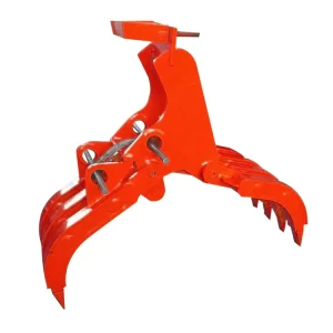 Small Log Grapple Mechanical Grapple Excavator Part