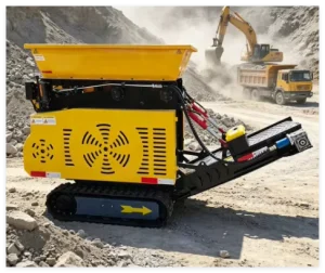 Small Mine Crawler Crushing Machine Crawler Traveling For Remote Mountain Mining And Stone Quarrying