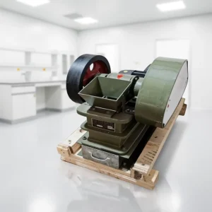 Small Mini 1.5kw Single Phase Electric Motor Dual Flywheels Sample Preparation Jaw Crusher