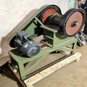 Small Mini Dual Flywheels 2.2kw Electric Motor Sample Preparation Laboratory Jaw Crusher for Coal Gold Mining