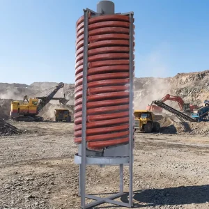 Small Mining Equipment Tailings Gold Washing and Beneficiation Equipment Special Spiral Chute for Mineral Processing