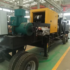 Small Mobile Stone Crusher Mini Portable Gold Ore Crusher and Separators Mobile