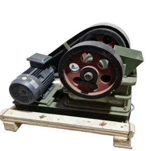 Small Portable De Swing Type 1.5kw Electric Motor Sample Crusher Laboratory Jaw Crusher for Gold Mining