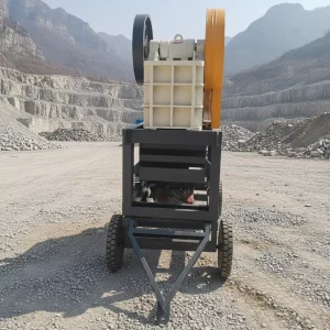 Small Portable Stone Jaw Crusher Pe 150 X 250 AC Motor All-in-One with Screening