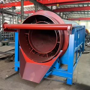 Small Portable Trommel Screen Drum Sieve Rotary Motor Mineral Separator Gold Sand Stone