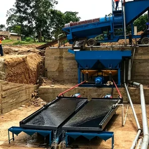 Small Scale Gold Mining Equipment 6S Shaking Table Gold Separation Gemini