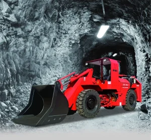Small Scale Gold Mining Equipment Narrow Tunnel Compact Mining 1 Yard Underground LHD with Remote Control