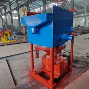Small Scale Gold Mining Machinery Gravity Separator JT0.57-1 Jigging Machine Motor 1.5-3 Th Capacity 380V for Manganese Barite