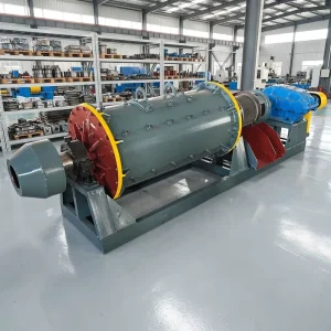 Small Scale Mineral Processing Ball Mill Experimental Horizontal Drum Mill for Grinding Continuous Feed and Discharge Ore Mill
