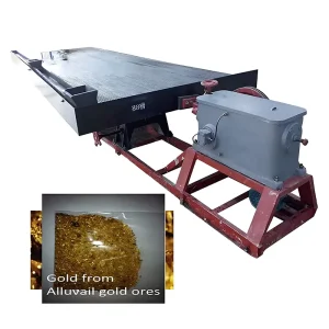 Small Scale Mineral Separator Shaking Table Machine Efficiently Extracting Manganese Gold Ore Engine Motor Core Components