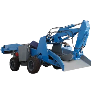 Small Scale Mining Machinery Mucking Loader ZWY-60 22kw Motor Engine Scraper Belt Conveying for Gold Mining Exploration