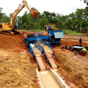 Small-Scale Sand Gold Trommel Wash Plant Production Line with Customized Capacity for Startups and Small Mines