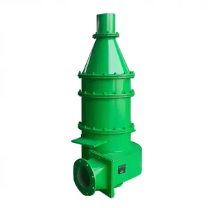 Smax N Hydrocyclone Large Cone Angle Cyclone Mineral Classification Separator Gravity Separation for Sand Selection Q235B Carbon