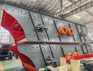 Smooth Discharge Self-Cleaning Linear Vibrating Screen with Motor and Gear Core Components for Sand Washing Grading