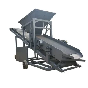 Soil Screening Machine Rotary Screen Mobile Crushing and Screening Plant