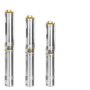 Solar Series Stainless Steel Multistage Deep Well Pump High Head Submersible Water Pump for Off Grid Water Supply