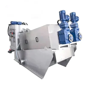 Solid Liquid Separator Stacked Spiral Sludge Dewatering Machine for Sludge Dewatering Plant Equipment