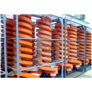 South African Chromite Spiral Chute Chrome Wash Plant