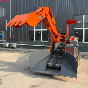 South America Market High Efficiency Mining Tunnel Mucking Loader Customizable Mini 15KW Motor