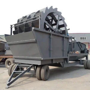 Space Saving Combined Sand Washing and Dewatering Screen Machine