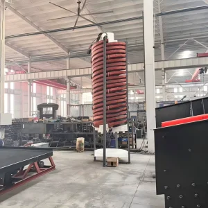 Spiral Chute Gravity Separation Mining Equipment High Recovery Low Consumption Stable Operation