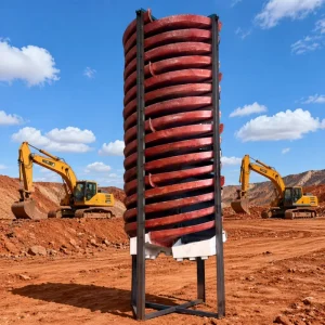 Spiral Chutes for Iron Ore Beneficiation Spiral Chutes for Tailings Spiral Chutes for Heavy Metal Recovery and Separation