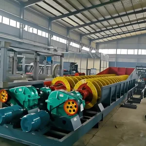 Spiral Sand Washer Screw Sand Washer with Good Performance Durable Screw Sand Washer for Effective Sand Cleaning Solutions