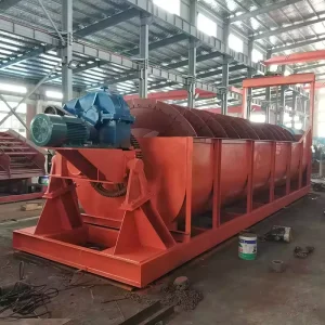 Spiral Sand Washing Machine Classifier in Sand Washing Processing Plant for Silica Sand Separation