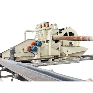 Spiral Sand Washing Machine High Efficiency Recycling Equipment 80 100t h Carbon Steel