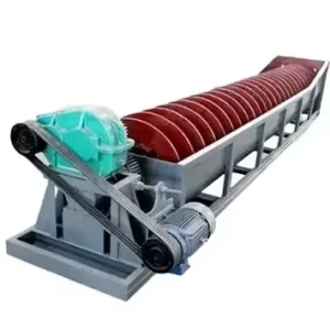 Spiral Screw Gear Sand Washing Machine For Ore And River Silica 80-200t/h Capacity AC Motor