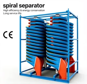 Spiral Separator for Mining Gravity Separation Equipment for Mineral Processing CE Certified