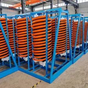 Spiral Sluice Box Production Line for Washing Tantalum and Niobium Gangue Spiral Sluice Box for Washing Tantalum and Niobium