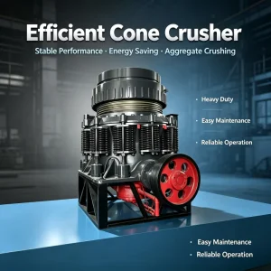 Spring Cone Crusher Secondary Fine Stone Crushing Plant Mining Quarry Aggregate Gravel Production