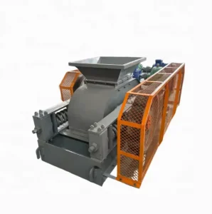 Spring loaded Double roll Crusher Fine Crushing Equipment for Granite River Pebbles and Mineral Aggregates in Mining Operations