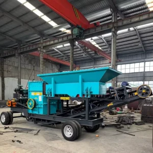 Square Box Mobile Crusher Feed Large Output High and Low Consumption