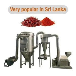 Sri Lanka Chili Powder Grinding Machinery Chili Pepper Grinding Machine