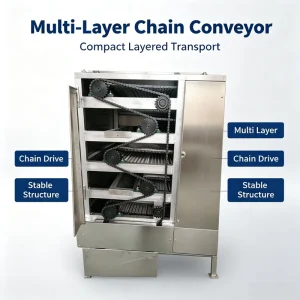 Stable Industrial Conveying Machine Long Service Life Automated Goods Handling Equipment