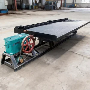 Stable Performance Mining Large Capacity 6S Shaking Table Placer Gold Tailing Recovery Fine Mineral Separation