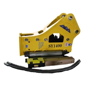 Stable SY1400 Excavator Rock Breaker With Complete Seal Spare Parts for Secondary Stone Crushing in Small Quarries